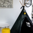 Namiot Tipi czarny minimalistyczny scandi - BABO