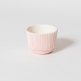Kubek porcelanowy JELLY COLLECTION STRIPY small | różne kolory