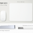 Podkładka PureShape dla myszy Apple Magic Mouse kolor BIAŁY