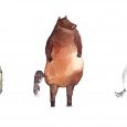 Ilustracja "Moi przyjaciele zwierzaki. Koń, pies i reszta ferajny" 