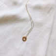 Naszyjnik Blank Bullet Necklace Gold | złocony