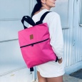 Plecak/torba miejska z codury "Mili Urban Jungle " | różowy