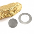 Kolczyki asymetryczne RING srebro