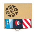 Box kolorowych skarpet świątecznych No. 4
