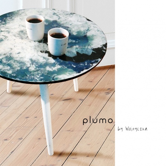 Stolik kawowy PLUMO coffee table by Wojtyczka