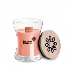 Świeca zapachowa We Love Candles S 100 g | Rhubarb & Lily 